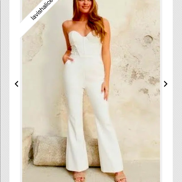 Gorgeous lavish Alice Buster jumpsuit - Picture 2 of 6